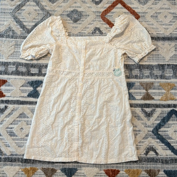 Spartina Catrina Eyelet Dress Pearl White - Picture 5 of 8